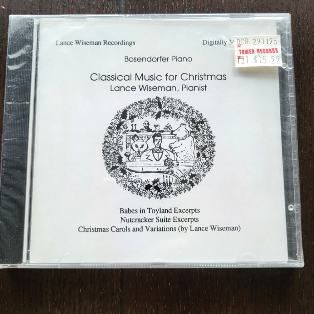 Lance Wiseman Classical Music for Christmas Bosendorfer Piano 1994